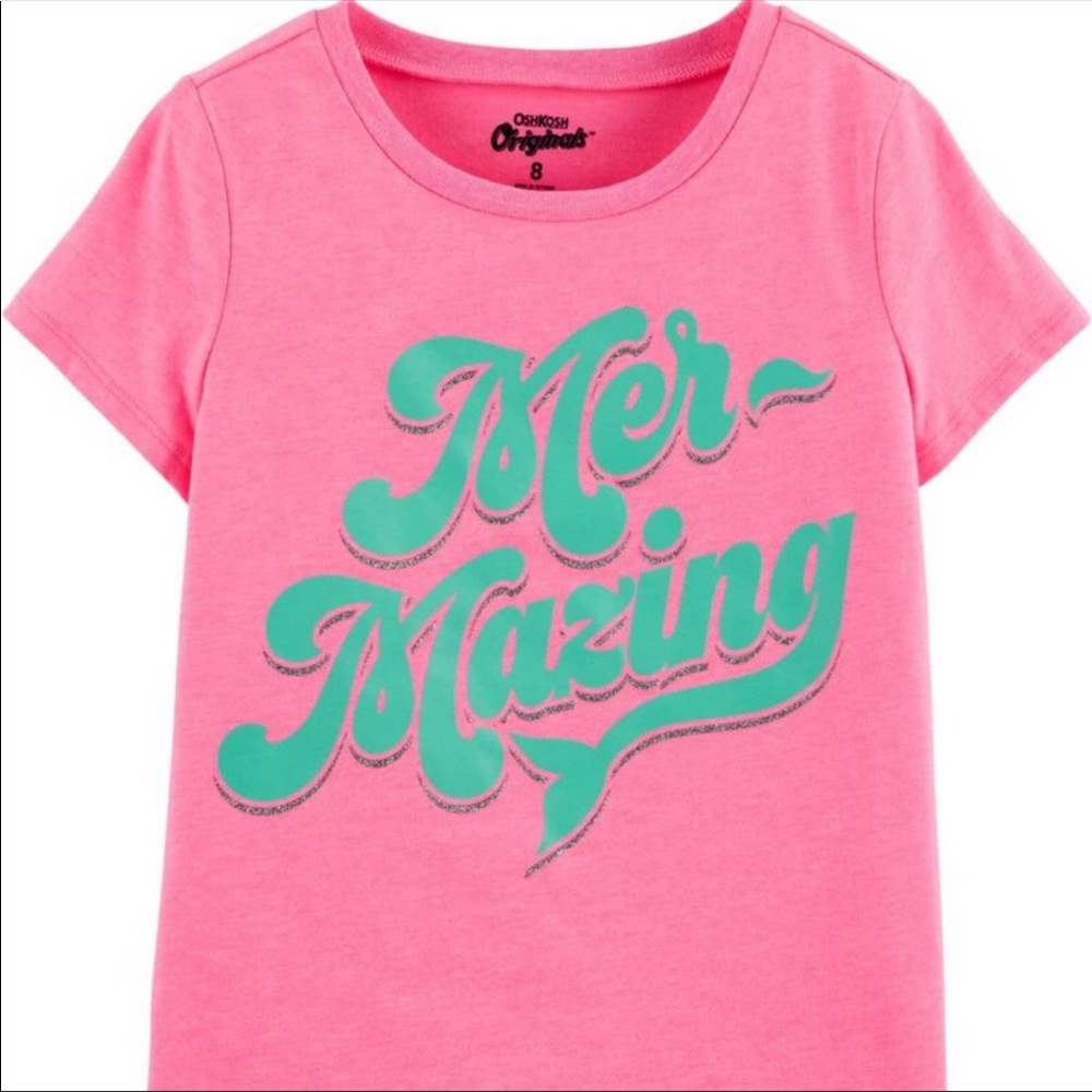 🌻4/$20 Girl’s OshKosh Mer-mazing Tee